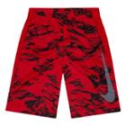 Boys 4-7 Nike Logo Abstract Dri-fit Mesh Shorts, Size: 4, Brt Red