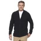 Big & Tall Croft & Barrow&reg; True Comfort Classic-fit Stretch Sweater, Men's, Size: 4xb, Black