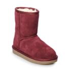 Koolaburra By Ugg Koola Girls' Short Winter Boots, Size: 3, Drk Purple