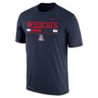 Men's Nike Arizona Wildcats Legend Staff Dri-fit Tee, Size: Small, Blue (navy), Comfort Wear