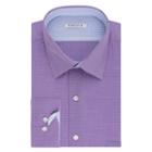 Men's Van Heusen Air Regular-fit Stretch Dress Shirt, Size: 16.5-34/35, Brt Purple