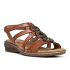 Naturalsoul By Naturalizer Ballina Women's Sandals, Size: 8.5 Wide, Brown