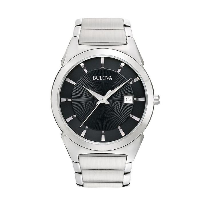 Bulova Dress Classic Stainless Steel Watch - 96b149 - Men, Silver