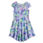 Girls 4-10 Jumping Beans&reg; Printed Skater Dress, Size: 6, White