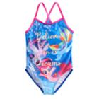 Girls 4-6x My Little Pony Believe In Dreams One Piece Swimsuit, Size: 5-6, Blue