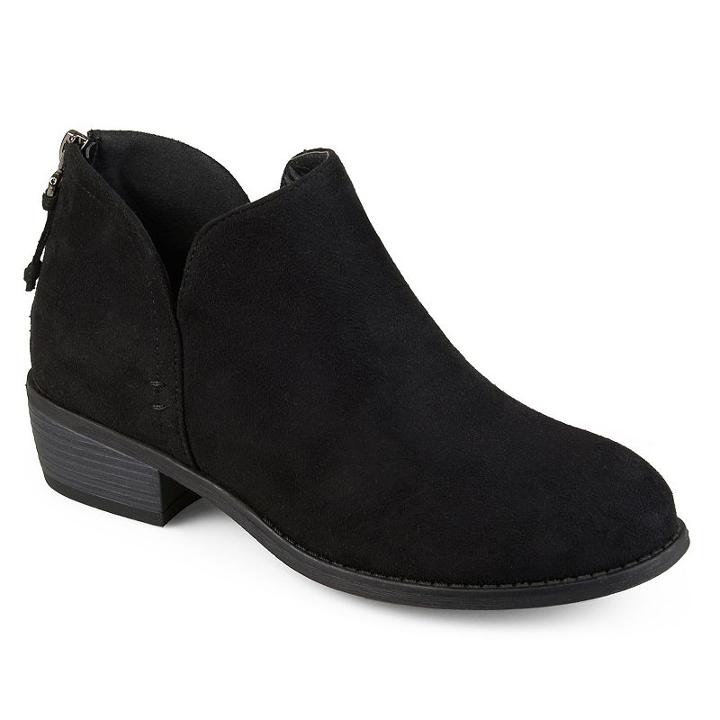 Journee Collection Livvy Women's Ankle Boots, Size: 7.5, Black