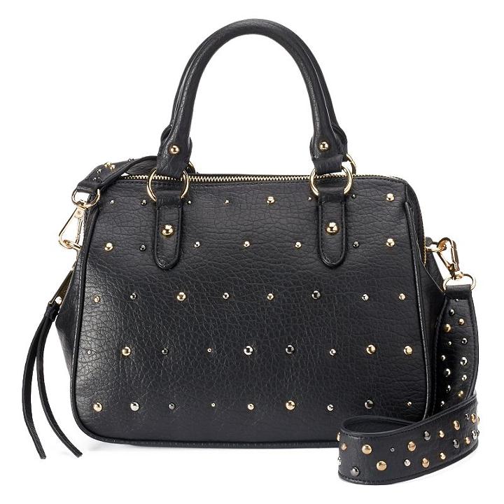 Juicy Couture India Stud Small Satchel, Women's, Black