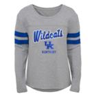 Girls 7-16 Kentucky Wildcats Field Armour Tee, Size: Large, Grey
