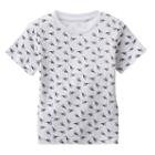 Boys 4-7 No Retreat Short Sleeve Rocket Ship Patterned Tee, Boy's, Size: 7, White Oth