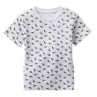 Boys 4-7 No Retreat Short Sleeve Rocket Ship Patterned Tee, Boy's, Size: 7, White Oth