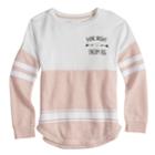 Girls 7-16 & Plus Size Miss Chievous Colorblocked Sweatshirt, Size: Xxl Plus, Light Pink