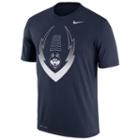 Men's Nike Uconn Huskies Legend Football Icon Dri-fit Tee, Size: Small, Multicolor