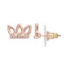 Lc Lauren Conrad Teardrop Nickel Free Bar Stud Earrings, Women's, Light Pink
