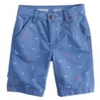 Boys 4-7x Sonoma Goods For Life&trade; Flat Front Shorts, Size: 6, Med Blue