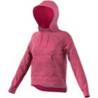 Women's Adidas Sport 2 Street Raglan Hoodie, Size: Medium, Brt Pink