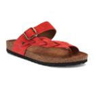 Sonoma Goods For Life&trade; Maurine Women's Leather Sandals, Size: Medium (8.5), Med Red
