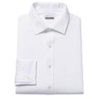 Men's Van Heusen Flex Collar Regular-fit Pincord Dress Shirt, Size: 15.5-34/35, White