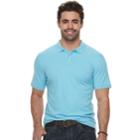 Big & Tall Sonoma Goods For Life&trade; Flexwear Modern-fit Stretch Pique Polo, Men's, Size: 2xb, Light Blue
