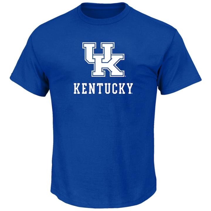 Men's Kentucky Wildcats Logo Tee, Size: 3xl, Blue