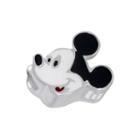 Disney Mickey Mouse Sterling Silver Bead, Women's, Black