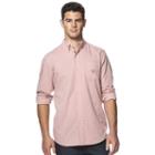 Big & Tall Chaps Classic Fit Easy-care Poplin Shirt, Men's, Size: L Tall, Orange