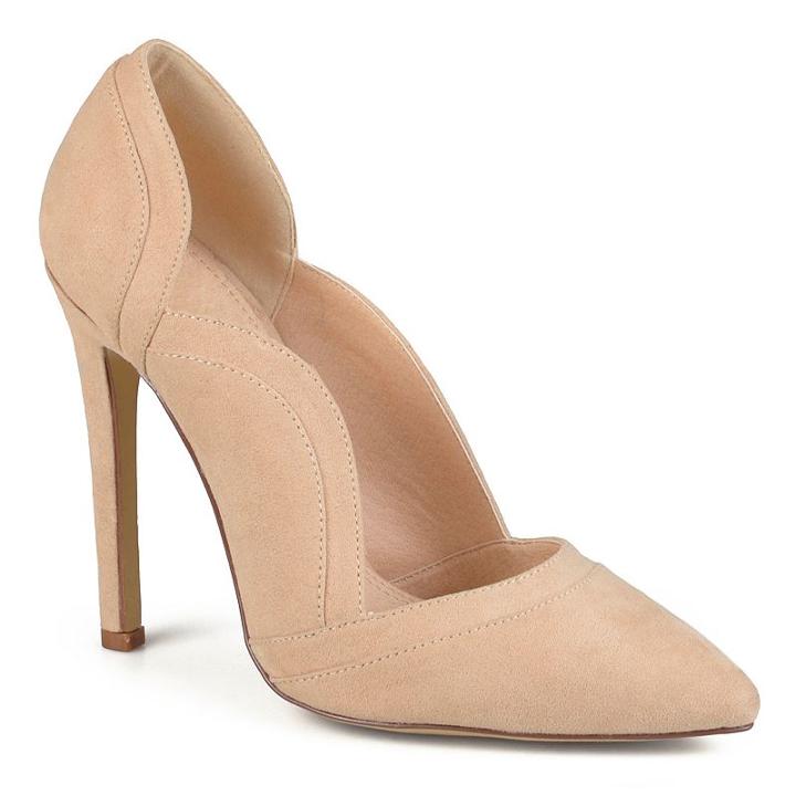 Journee Collection Adley Women's High Heels, Girl's, Size: 9, Beig/green (beig/khaki)