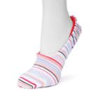 Muk Luks Women's Ballerina Gripper Slipper Socks, Multicolor