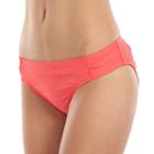 Plus Size Women's Apt. 9&reg; Shirred Side Scoop Bottoms, Size: 1xl, Med Orange