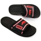 Adult Arkansas Razorbacks Slide Sandals, Size: Xl, Black
