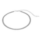 Crystal Avenue Cup Chain Choker Necklace, Women's, Size: 11.5, Grey