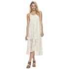 Juniors' Mason & Belle Crochet High Low Dress, Girl's, Size: Xl, Natural