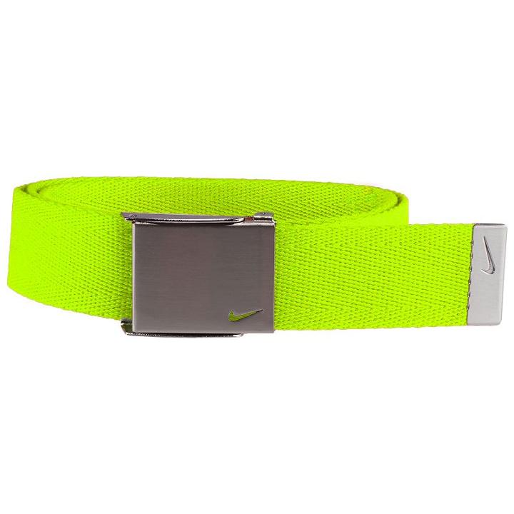 Men's Nike Golf Single Web Belt, Green Oth