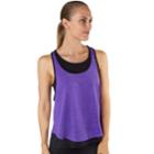 Women's Spalding Double Layer Warrior Mesh Tank, Size: Small, Purple Oth
