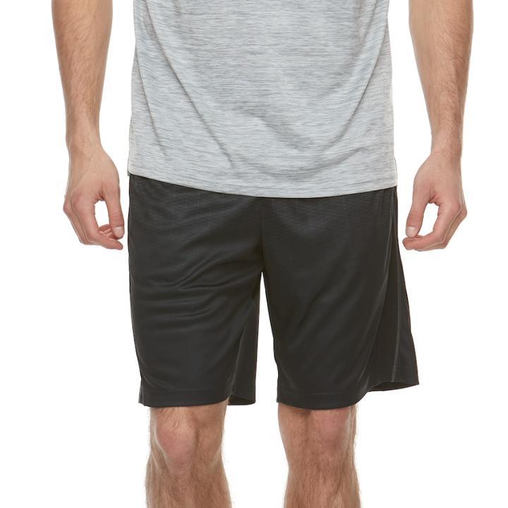 Big & Tall Tek Gear&reg; Dry Tek Regular-fit Shorts, Men's, Size: 3xl Tall, Black