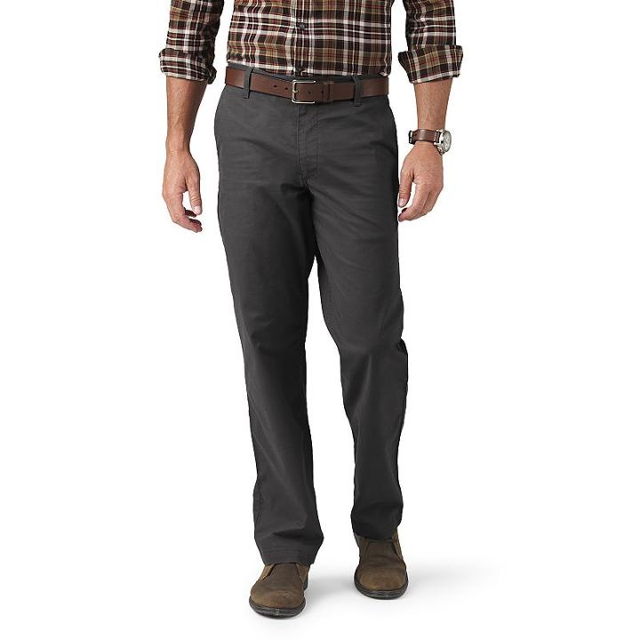 Men's Dockers&reg; Pacific On-the-go Stretch Khaki D2 Straight-fit Flat-front Pants, Size: 29x30, Grey Other