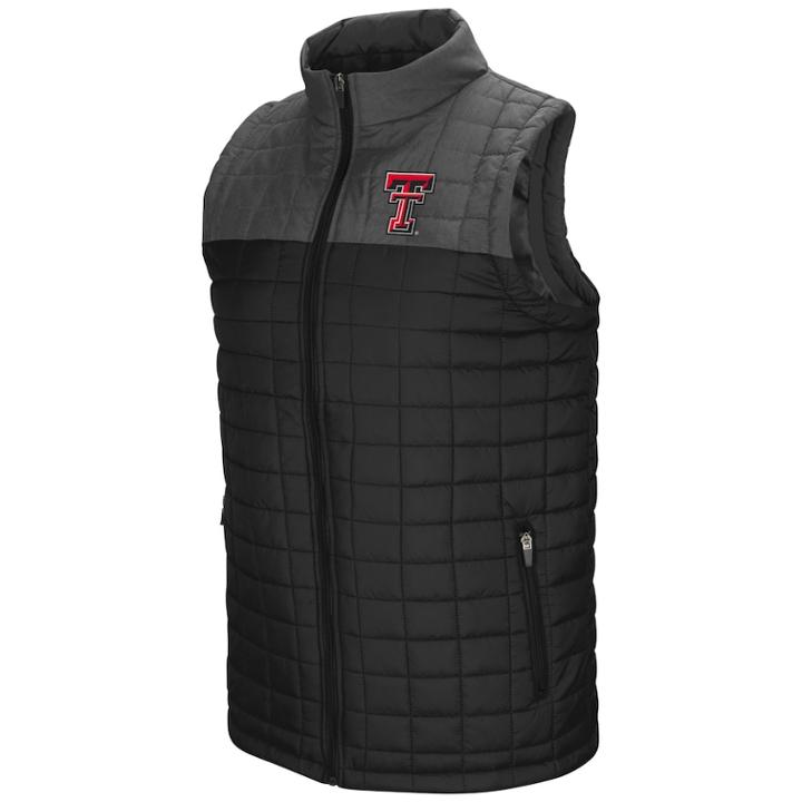 Men's Texas Tech Red Raiders Amplitude Puffer Vest, Size: Xxl, Oxford
