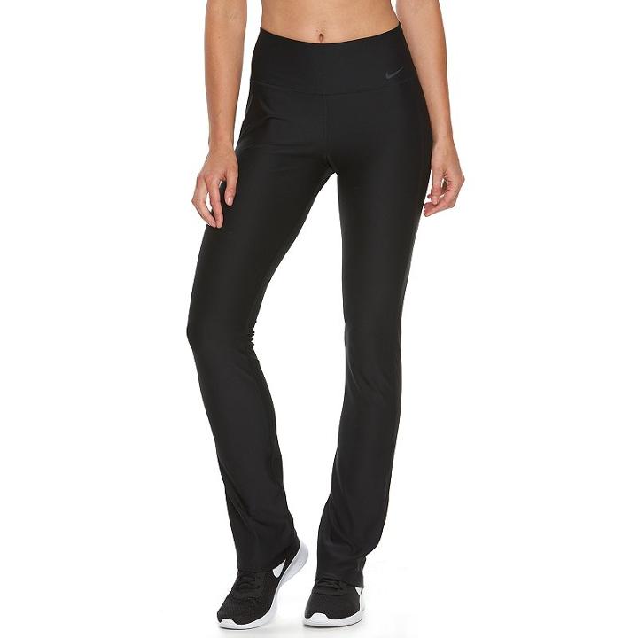 Women's Nike Power Skinny Yoga Pants, Size: Large, Grey (charcoal)