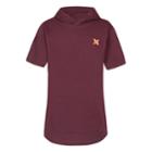 Boys' 8-20 Hurley Bitmapped Pull-over Hoodie, Size: Xl, Dark Red