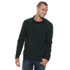 Men's Marc Anthony Slim-fit Quarter-zip Sweater, Size: Small, Dark Green