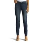 Women's Lee Faith Modern Fit Skinny Dream Jeans, Size: 10 T/l, Dark Blue