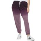 Juniors' Plus Size So&reg; Ombre Jogger Pants, Teens, Size: 2xl, Drk Purple