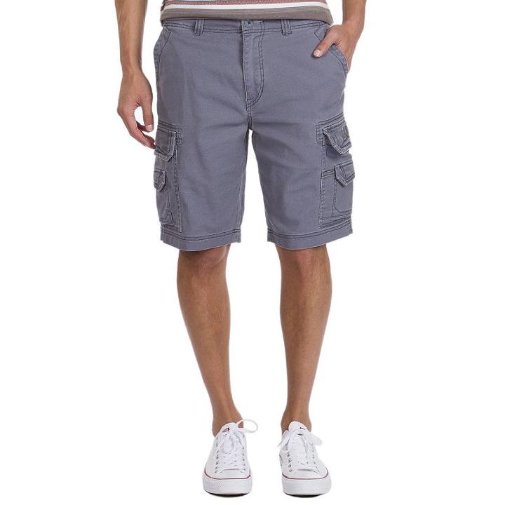 Unionbay, Men's Sinclair Cargo Shorts, Size: 34, Purple Oth