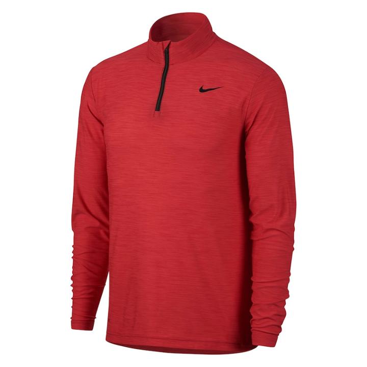 Men's Nike Breathe Quarter-zip Top, Size: Large, Light Pink