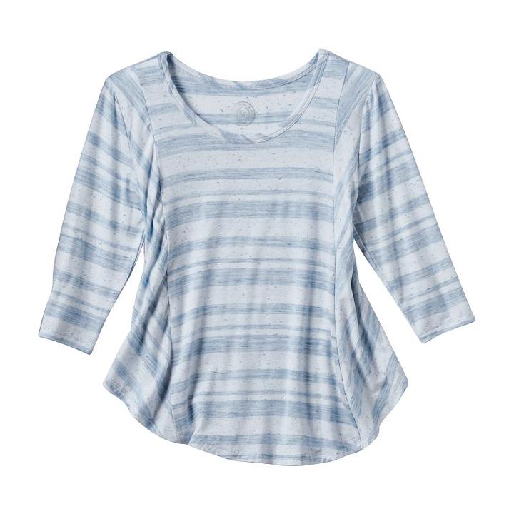 Girls 7-16 & Plus Size So&reg; Front Seams Swing Tee, Girl's, Size: 20 1/2, Blue