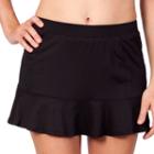 Women's Tail Jennifer Flounce Tennis Skort, Size: Xs, Black