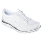 Skechers Gratis Mesh Bungee Women's Slip On Athletic Shoes, Size: 9, White