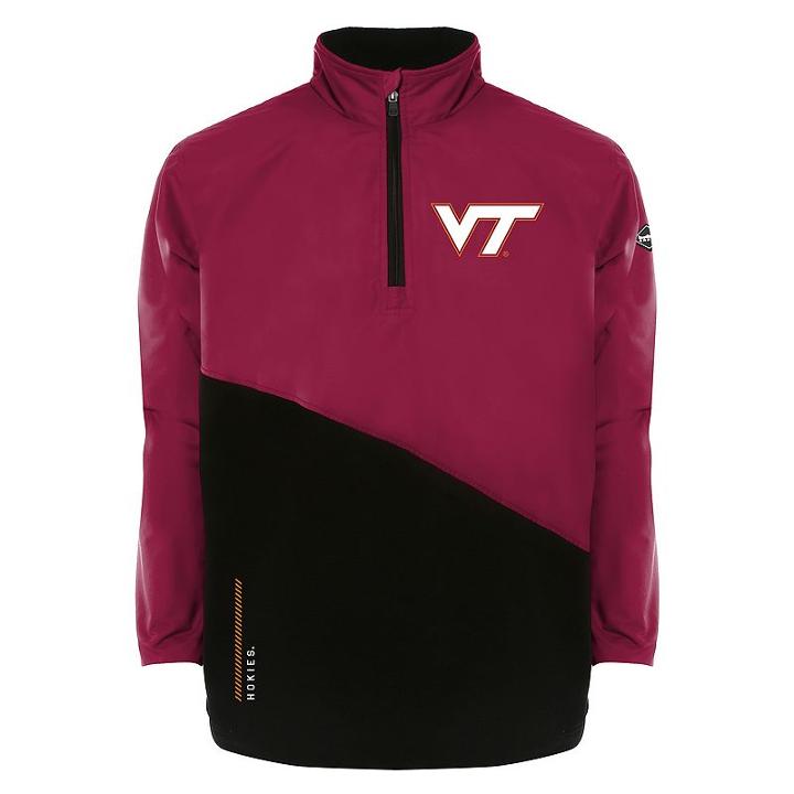 Men's Franchise Club Virginia Tech Hokies All-cover Pullover, Size: Xl, Red