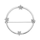 Lc Lauren Conrad Round Star Pin, Women's, Silver
