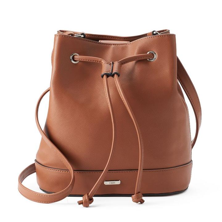Chaps Ayla Bucket Bag, Women's, Dark Brown