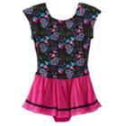 Girls 4-14 Jacques Moret Heart Skirted Leotard, Size: Xs, Brown Over